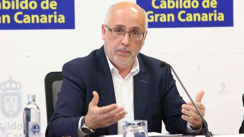 Antonio Morales, presidente del Cabildo de Gran Canaria (Foto TA)
